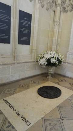 la tombe de L&eacute;onard / Leonrado's grave
