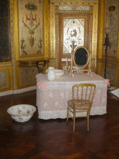 La salle de bain de l'impératrice Eugénie / Empress Eugenie's bathroom