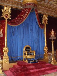 Salle du trone Napoleon - Napoleon's throne room