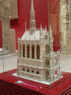 Maquette de la Sainte Chapelle / Sainte Chapelle model